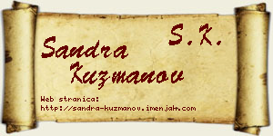 Sandra Kuzmanov vizit kartica